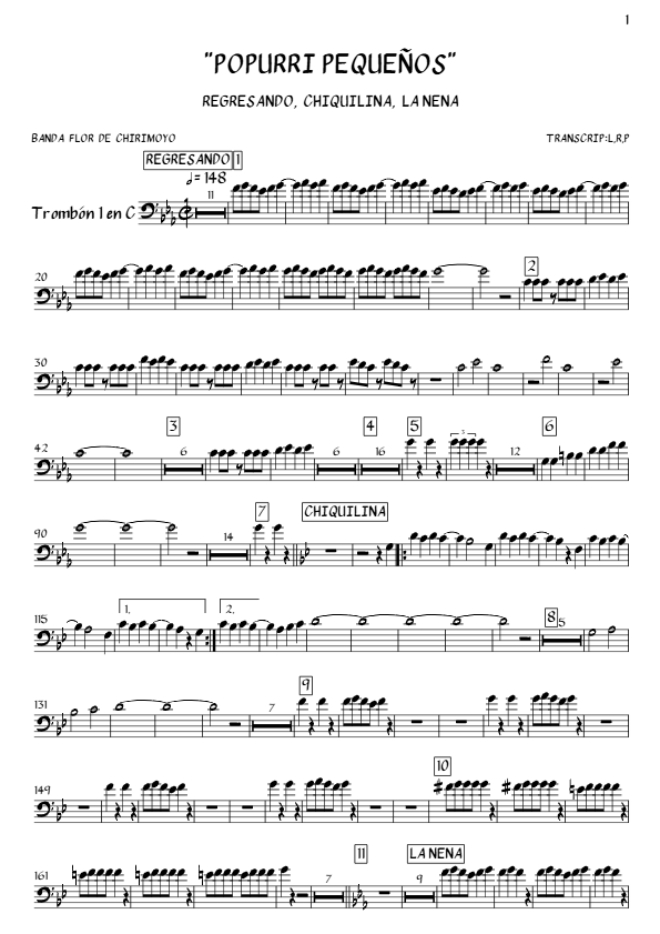 La imagen puede contener una previsualizacion de una partitura